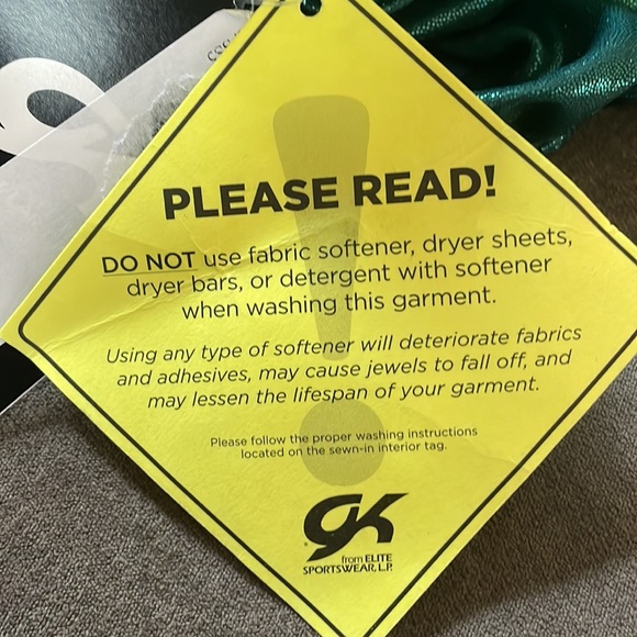 Elite Sportswear Leotard from Rhode Island Invitational NWT size AM - Picture 6 of 7